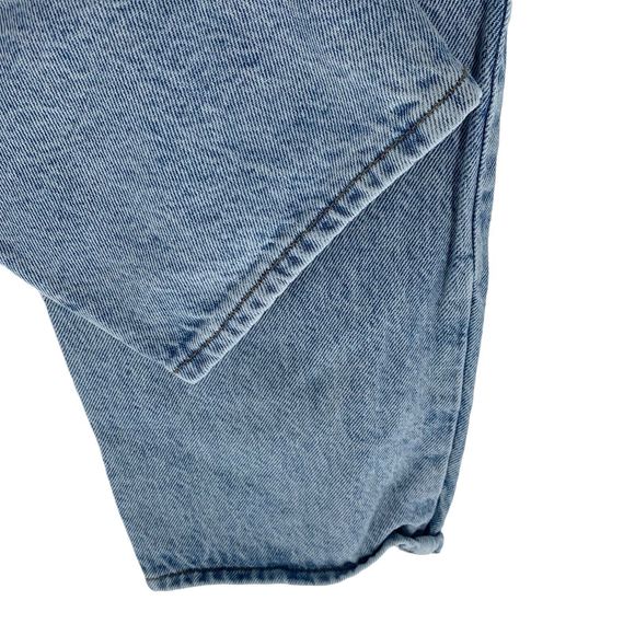 Pacsun Jeans Womens 32 Mom Jean High Rise Ripped Distressed Blue Denim - Picture 8 of 10